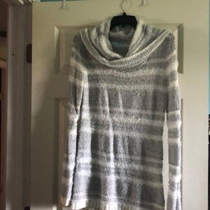 Maurice’s cowl-neck sweater